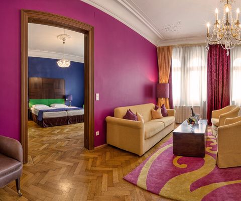 Wohnraum - Deluxe Suite im Appartement-Hotel an der Riemergasse Wohnraum - Deluxe Suite im Appartement-Hotel an der Riemergasse