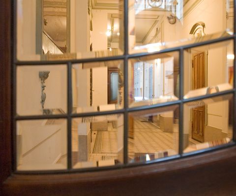Stiegenhaus im Appartement-Hotel an der Riemergasse