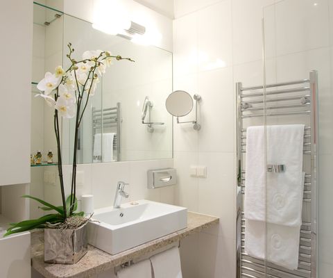 Badezimmer - Studio Superior im Appartement-Hotel an der Riemergasse