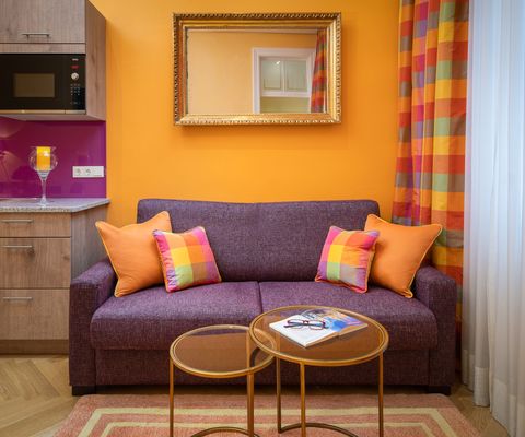 Wohnraum Comfort Suite im Appartement-Hotel an der Riemergasse Wohnraum Comfort Suite im Appartement-Hotel an der Riemergasse